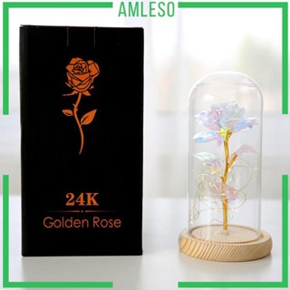 [Amleso] ดอกไม้ครบรอบ มีไฟ LED