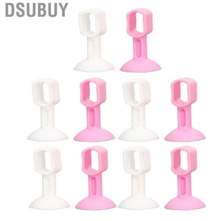 Dsubuy 10 PCS Washer Door Holder Pink White Rubber Keep Dry Washing Machine Brac