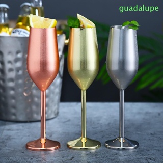 Guadalupe แก้วแชมเปญ สีโรสโกลด์ สร้างสรรค์ สําหรับใส่ค็อกเทล ร้านอาหาร บาร์