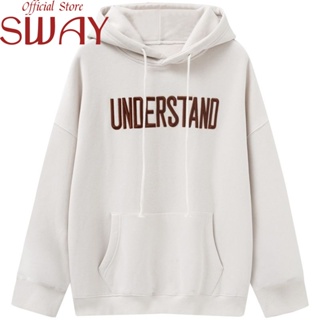 SWAY  เสื้อผ้าผู้ญิง แขนยาว เสื้อฮู้ด คลุมหญิง สไตล์เกาหลี แฟชั่น  พิเศษ High quality Unique ทันสมัย A98J7H2 36Z230909