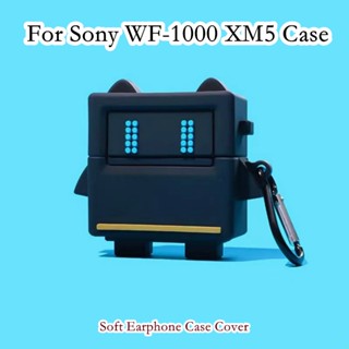 【Trend Front】เคสหูฟัง แบบนิ่ม ลายการ์ตูน สําหรับ Sony WF-1000 XM5 WF-1000 XM5