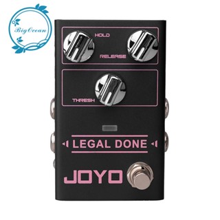 Joyo R-23 แท่นเหยียบกีตาร์ไฟฟ้า ลดเสียงรบกวน รองรับการเชื่อมต่อ 2 สาย 4 สาย