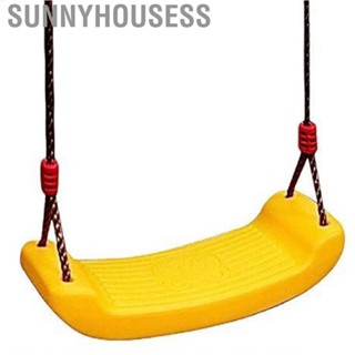 Sunnyhousess Arc Shaped Hanging Swing  Children Tree Burrs Free for Garden