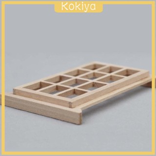 [Kokiya] กรอบหน้าต่างเฟอร์นิเจอร์ 1/12 สําหรับตกแต่งบ้านตุ๊กตา 12 ชิ้น