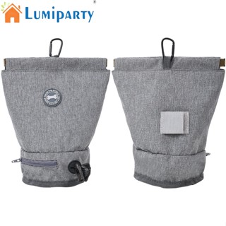 Lumiparty กระเป๋าสายจูงสุนัข แบบพกพา น้ําหนักเบา ทนทาน