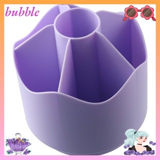 Bubble ขาตั้งปากกา เครื่องเขียน พลาสติก สีม่วง สําหรับสํานักงาน ของขวัญ