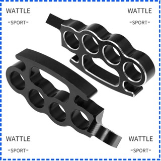 Wattle ที่พักเท้าอลูมิเนียมอัลลอย CNC น้ําหนักเบา แบบเปลี่ยน สําหรับรถจักรยานยนต์ Harley XL883 48 1 คู่