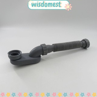 Wisdomest ฝักบัวอาบน้ํา ท่อระบายน้ํา สีเทา อ่างอาบน้ําแบน ยืนฟรี