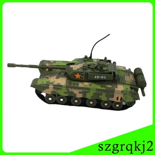 [Szgrqkj2] ของเล่นรถถัง พร้อมเสียง และไฟ สําหรับเด็กผู้ชาย ปาร์ตี้