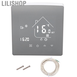 Lilishop Smart Thermostat APP Voice Control LCD Touchscreen Wifi  Control95‑240V US