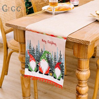 ⭐NEW ⭐Table Runner Festival Kitchen Dining Ornaments Snowman Tablecloth Xmas