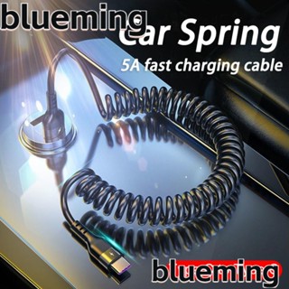 Blueming2 สายชาร์จ USB Type C ชาร์จเร็ว 60W 5A สําหรับรถยนต์ OPPO Huawei