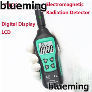 Blueming2 เครื่องวัดปริมาณรังสีดิจิทัล LCD EMF ความแม่นยําสูง แบบพกพา มีเสียงเตือน หน้าจอดิจิทัล ตรวจจับรังสีแม่เหล็กไฟฟ้า สําหรับครัวเรือน