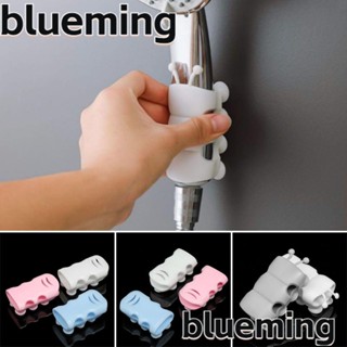 Blueming2 ที่วางหัวฝักบัวอาบน้ํา ซิลิโคน แบบถ้วยดูด ปรับได้ อุปกรณ์เสริมในห้องน้ํา ชั้นวางติดผนัง