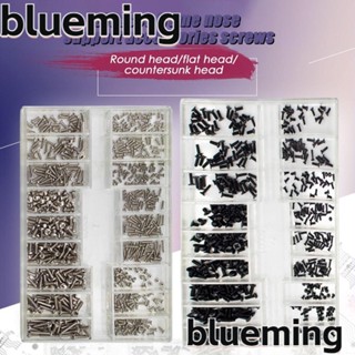 Blueming2 อะไหล่สกรูนาฬิกาข้อมือ สเตนเลส ขนาดเล็ก 500 ชิ้น ต่อชุด