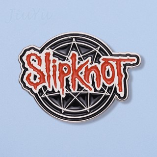 เข็มกลัด รูปโลโก้ Slipknot เครื่องประดับ ของขวัญ