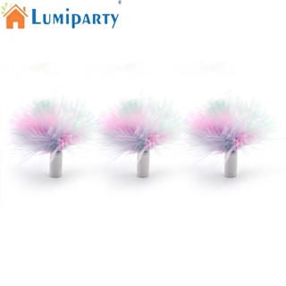 Lumiparty ไม้ขนนกอัจฉริยะ อัตโนมัติ หลากสี ของเล่นสําหรับแมว 3 ชิ้น