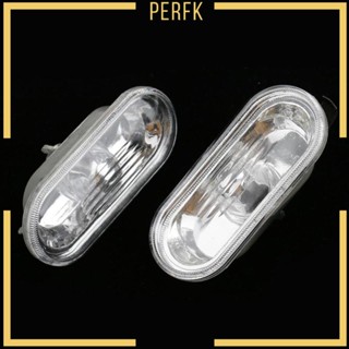 [Perfk] ไฟหรี่ข้าง LED สีเหลืองอําพัน สําหรับ MK4 Golf 1 คู่