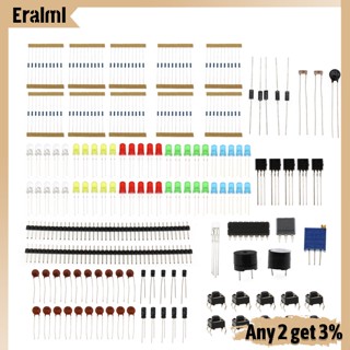 Eralml ชุดสตาร์ทเตอร์อิเล็กทรอนิกส์ สําหรับ Arduino Uno Mega2560 Raspberry Pi 1 แพ็ค