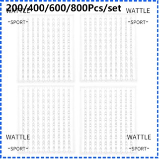 Wattle ลูกปัดหยุดตะขอตกปลา TPR สีเขียว สีดํา 200 400 600 800 ชิ้น ต่อชุด