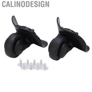 Calinodesign Luggage Wheel 1 Pair A53 Replacement Travel Suitcase Wheels