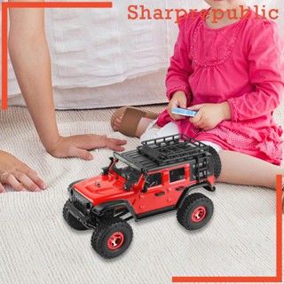 [Sharprepublic] พวงมาลัยรถบังคับ ความเร็วสูง สเกล 1:24 4WD สําหรับ Wltoys 2428