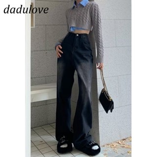 DaDulove💕 New American Ins High Street Retro Jeans Niche High Waist Loose Wide Leg Pants plus Size Trousers