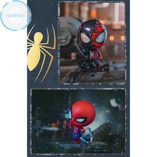 Xo94ol โมเดลฟิกเกอร์ Popmart The Avengers Blind Box Iron Spider Man Ps4 น่ารัก Pvc ของเล่น สําหรับเก็บสะสม ของขวัญ TH