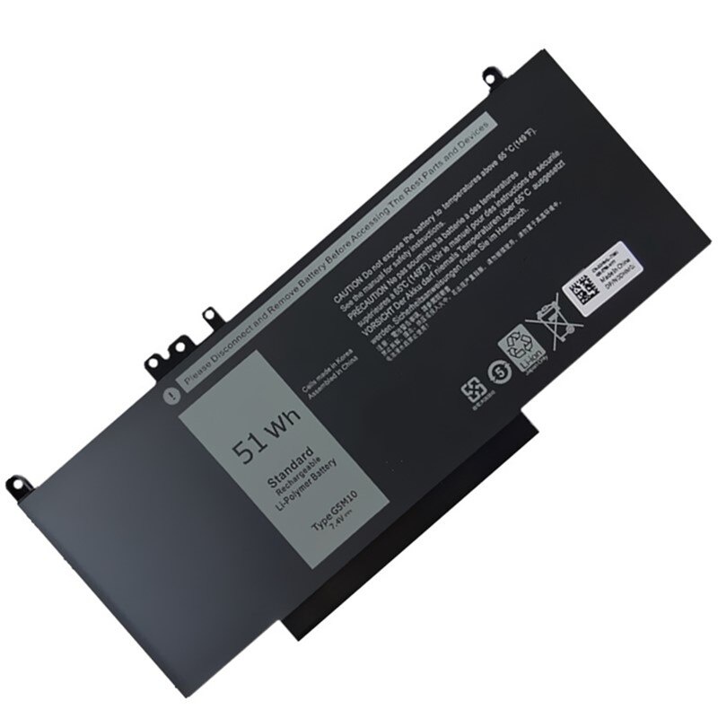 G5M10 แบตเตอรี่แล็ปท็อป For DELL Latitude E5550 8V5GX R9XM9 E5250 E5450 WYJC2 1KY05