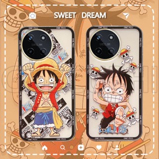 เคสโทรศัพท์มือถือ ซิลิโคนนิ่ม แบบใส ลายอนิเมะ Onepiece Luffy 2023 สําหรับ Realme 11 NFC 4G Realme11 5G Realme 11 Pro Realme 11 Pro+ 5G Realme 11 4G