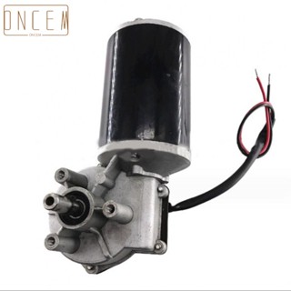 【ONCEMOREAGAIN】Reliable High Torque Reversible Electric Geared Motor for DC24V220V Applications