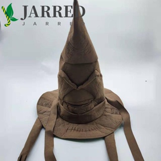 Jarred หมวกแม่มด หมวกคอสเพลย์ สีน้ําตาล ทนทาน สําหรับปาร์ตี้