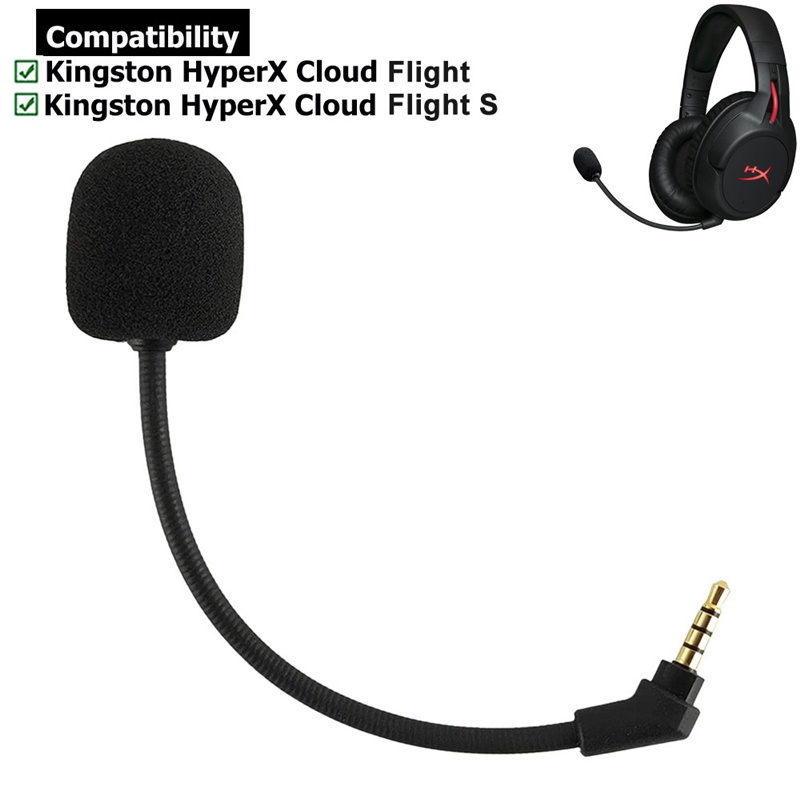 สายเคเบิลหูฟังไมโครโฟน 3.5 มม. แบบเปลี่ยน สําหรับ HyperX Cloud 1 2 II X Core Pro Alpha Flight Revolver Orbit S Cloudx Cloud9 C9