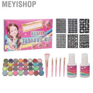 Meyishop 26 Colors Face Body Paint Glitter Kit 6 Luminous  Halloween Makeup G1