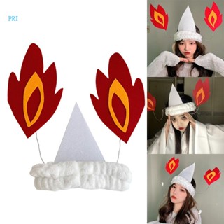 Pri ชุดแฟนซี หูฟัง ปาร์ตี้ คอสเพลย์ ตกแต่ง Specter Flame คอสเพลย์ Headwear