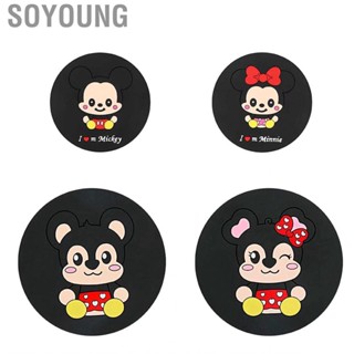 Soyoung Automobile Cute Car Holder Pad  Slip Cup Mat Coaster Universal For Cars