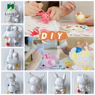 Alanfy ตุ๊กตาไวนิล รูปการ์ตูนคิตตี้ Kuromi My Melody แฮนด์เมด DIY