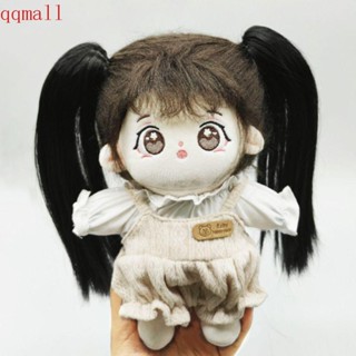 Qqmall BJD SD วิกผมหางม้ายาว ทนความร้อน สีน้ําตาล สีชมพู สําหรับตุ๊กตาเจ้าหญิง