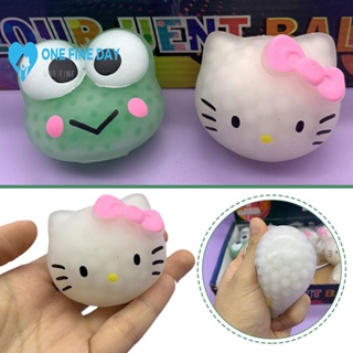 SANRIO ลูกบอลบีบคลายเครียด ลายการ์ตูนกบซานริโอ้น่ารัก T1F2