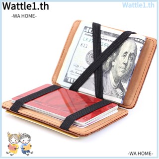 Wttle กระเป๋าใส่เหรียญ หนัง ขนาดเล็ก มีซิป