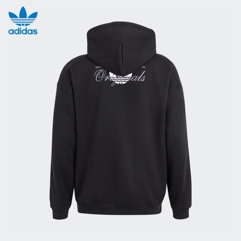 【พร้อมส่ง】ของแท้ Adidas เสื้อกันหนาว มีฮู้ด ปักลายโลโก้ Adidas 100% สําหรับผู้ชาย IM1207