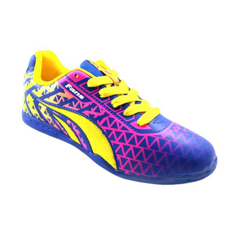 FANS Xavi BL รองเท้าสีเหลือง-น้ําเงิน