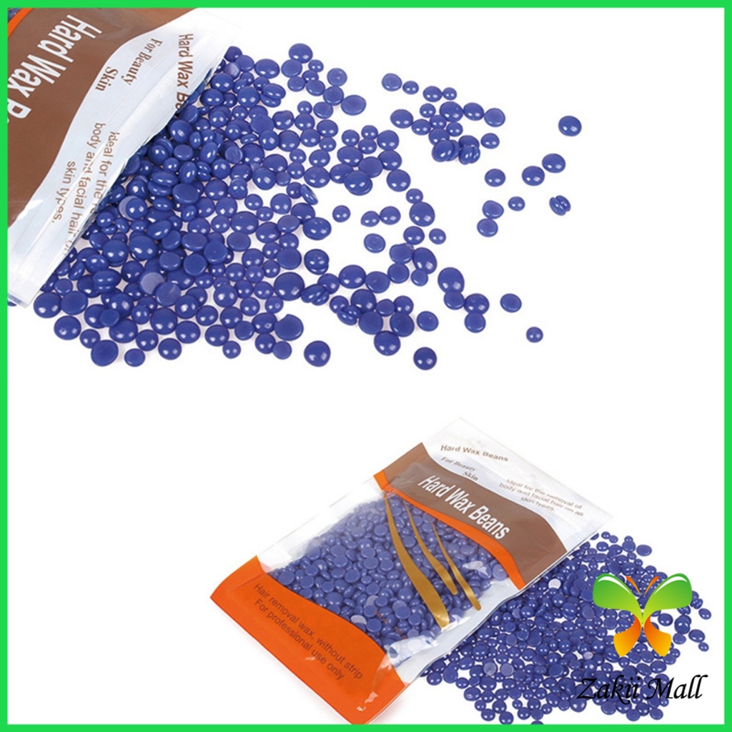 ZM. เม็ดแว็กซ์กำจัดขน ละลายไว มีหลายกลิ่นให้เลือก กลิ่นลาเวนเดอร์ แว็กซ์กำจัดขน 100g  Waxed Beans - รูปที่ 3