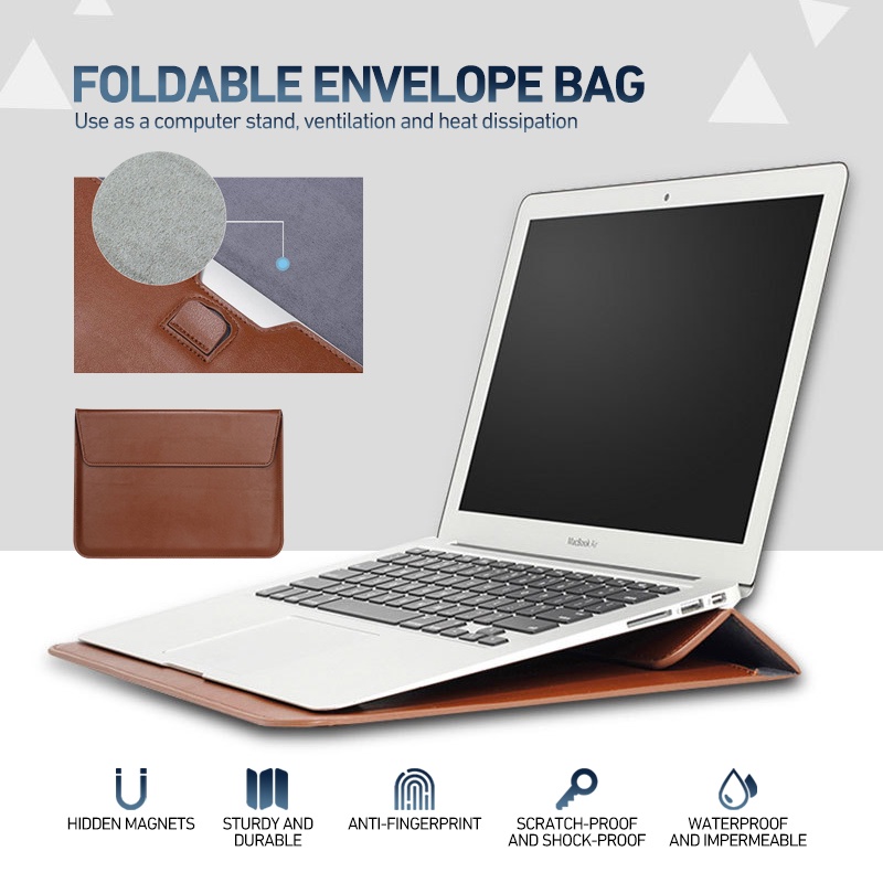 13/15"กระเป๋าแท็ปเล็ต โน้ตบุ๊ก กันกระแทก สําหรับ Laptop Macbook Notebook Case กระเป๋าคอม
