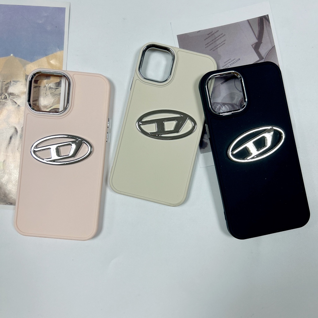 เคสโทรศัพท์มือถือแบบนิ่ม กันกระแทก ลายแบรนด์ดีเซล เรียบง่าย สําหรับ iphone 15 14 13 12 11 Pro Max Xsmax XR X Xs 7 8 Plus