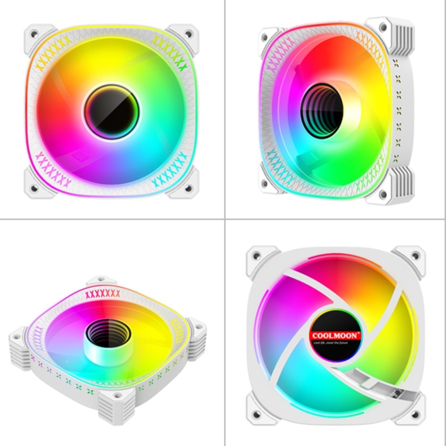 CoolMoon Explorer TY1 RGB 6Pin 120mm.