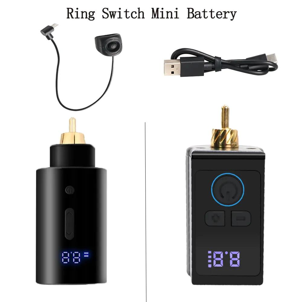 พาวเวอร์ซัพพลายเครื่องสักไร้สาย หน้าจอ Led RCA 1500mAh แบบพกพา ปรับได้