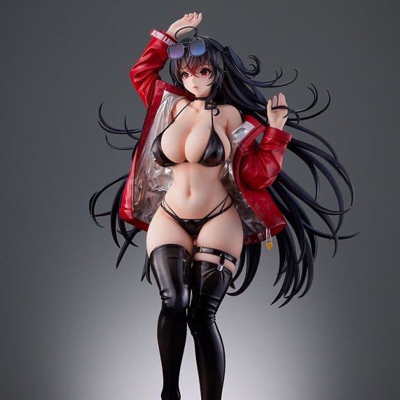 [High-Quality Version] ฟิกเกอร์ Dafeng Figure Azur Lane Dafeng Love Companion Racing Model A56