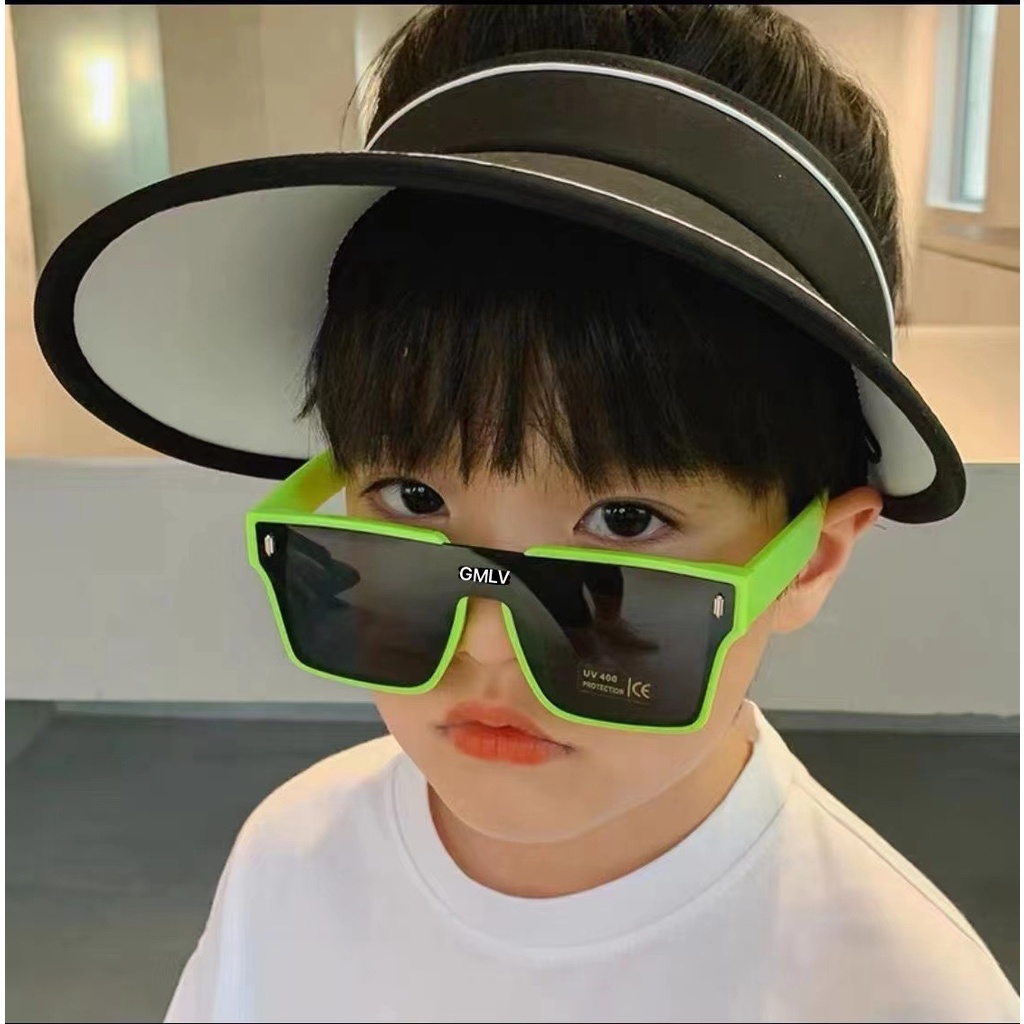 แว่นตากันแดด ป้องกันรังสียูวี แฟชั่นฤดูร้อน สําหรับเด็กผู้ชาย และเด็กผู้หญิง