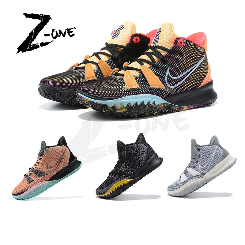 Nk Kyrie 7/8 Infinity EP "All-Star Weekend Valentine's Day Professional รองเท้าบาสเก็ตบอล Nike Kyrie Irving 7 Chip "Play For The Future" "SoundWave" NBA Basketball Shoes For Men